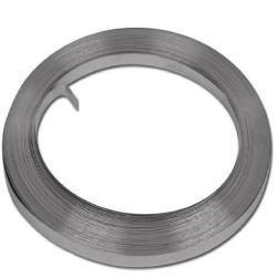 Band-It klemme - Valustrap - rustfrit stål - bredde 9,5 til 19,1 mm - længde 30,5 m - pris pr.