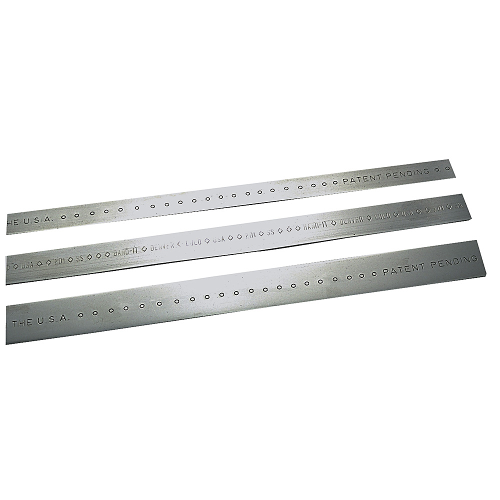 Band-It-201 klemband - roestvrij staal 1.4371 - breedte 6,4 tot 19,1 mm -  30,5 m