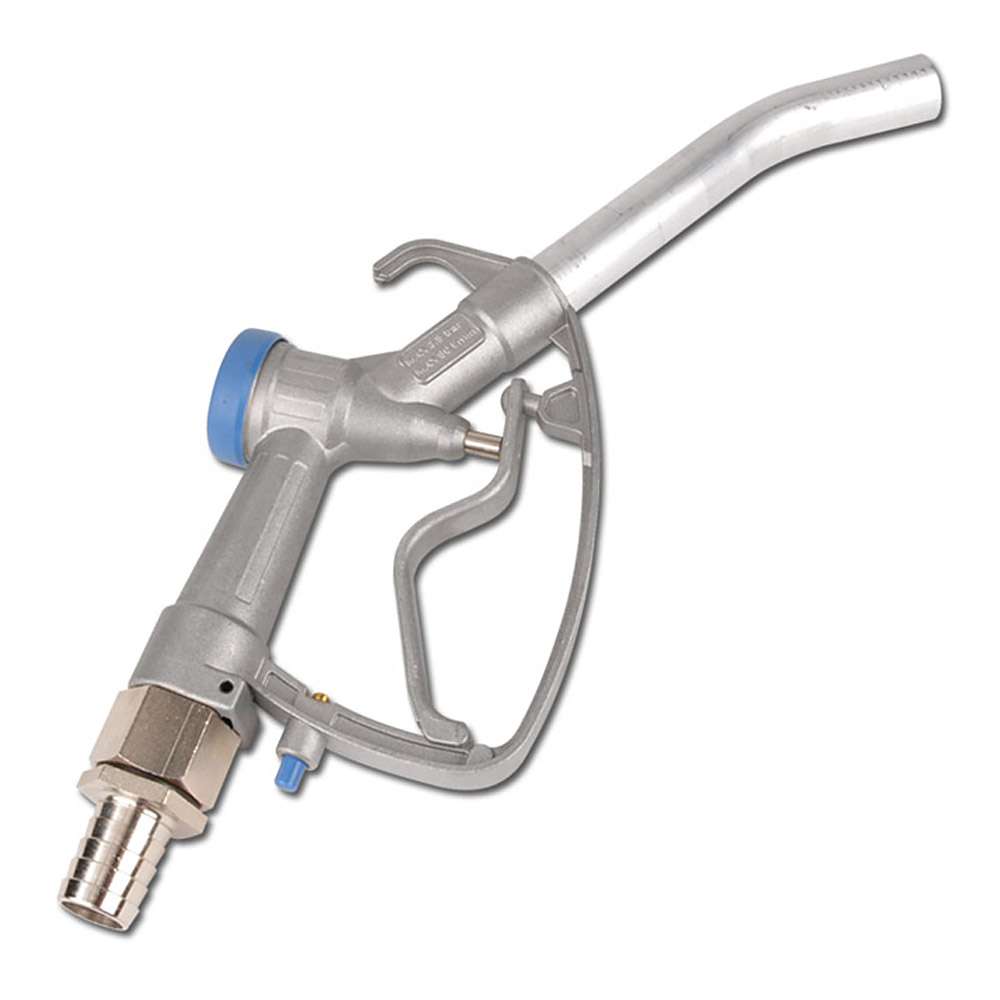Tankpistool - aluminium - 80 l/min - 20/25 mm - smeermiddelen, levensmiddelen en nog veel meer.