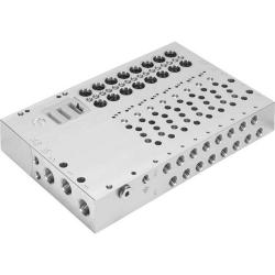 Festo valve terminal connection strip – Series VABM-L1-10HW-G18-x-GR – Grid size 10.5 mm – Max. 24 valve positions – Price per piece