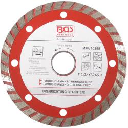 Turbo-Kapskiva "BGS" - olika utföranden