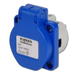 Outlet - Polyamid - 16 A 230V - IP 44 - DIN 49.402-2 stolpe med Schutzk