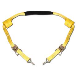 Motorfiets spanband  - Bike-Lashing - voor stuur - kleur geel