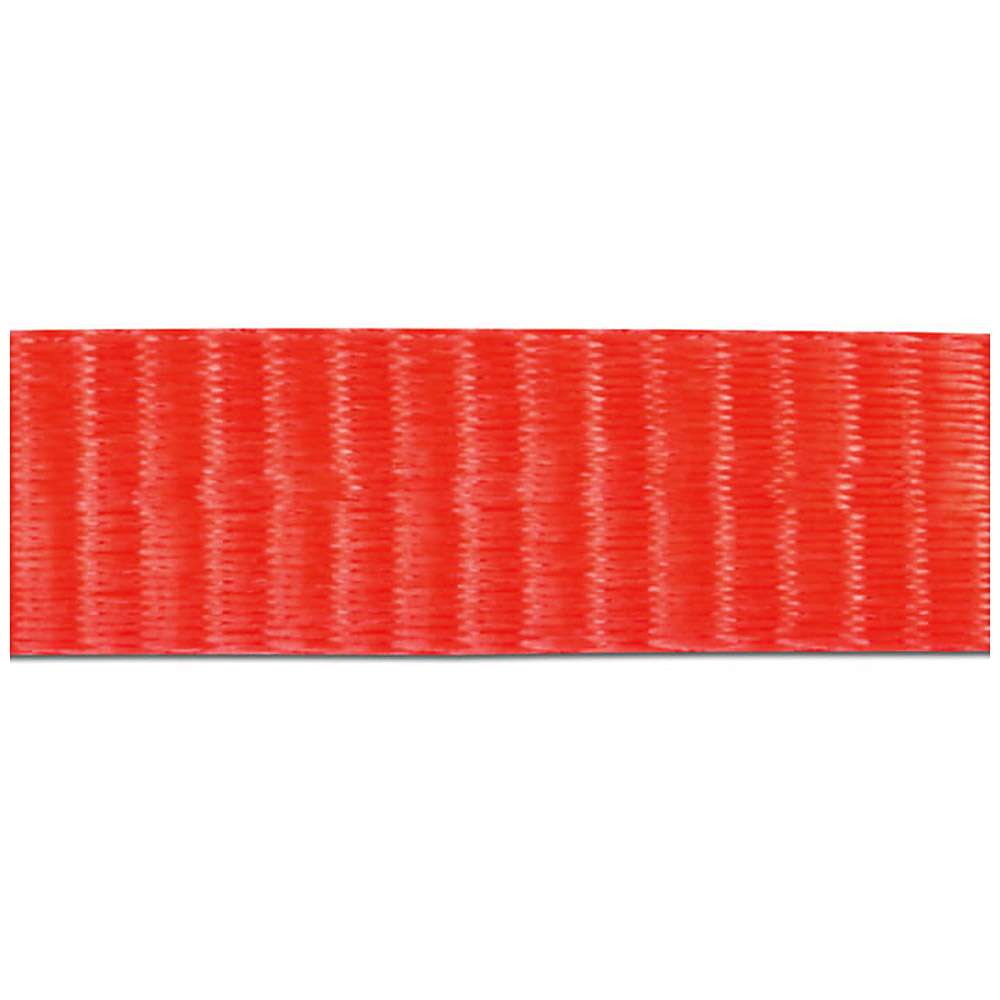 Spanband - uit één stuk - met ratel - breedte 75 mm - 5000 daN - lengte 0,50 tot 10,00 m - rood en geel