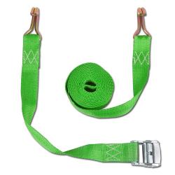 Sjorband - systeem 200/35 - bandbreedte 35 mm - tweedelig - lengte 1,0 tot 10,0 mm - kleur groen