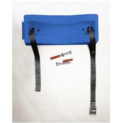 Gasfleshouder voor wandmontage WH 1-P universeel - van polyethyleen (PE) - voor 1 fles met max. 320 mm Ø - prijs per stuk
