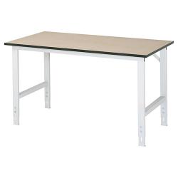 Worktable MDF-paneeli - korkeussäätö 760-1080 mm - syvyys 800 mm - flac