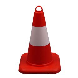 Verkeerskegels - Hard - PPC - daglichtreflecterend - hoogte 32 cm