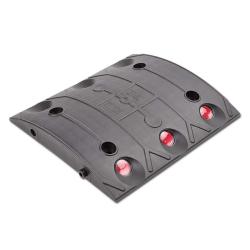 Verkeersdrempel - PPC - middenstuk - 20 km/u - 333x300x40 mm - zwart