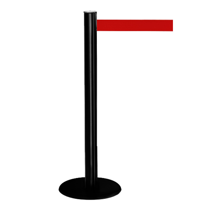 Afzetpaal "GLA 75" - aluminium - hoogte ca. 100 cm - 2,2 m