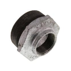 Reduceringsnippel inv&auml;ndig-utv&auml;ndig - aducerat gjutj&auml;rn, galvaniserat - utv&auml;ndig g&auml;nga R 2 1/2" - inv&auml;ndig g&auml;nga Rp 1 1/4" - pris per styck