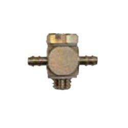 T-Stück - MS-Serie - Edelstahl - Schlauch-Innen-Ø 2,0 bis 4,0 mm - bis 1.0 MPa - mit Schlauchtülle - für weiche Schläuche - Preis per Stück