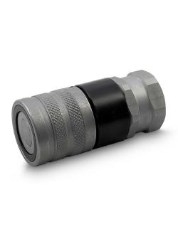Steekkoppeling serie ST-2FSI - Mof - Gegalvaniseerd staal - DN 12 - Maat 8 - IG UNF 1 1/16" - PN 350 - volgens ISO 16028