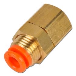 Bulkhead plug connection - with female thread KQ2E - connection size Ø 8.0 mm to 3/8"