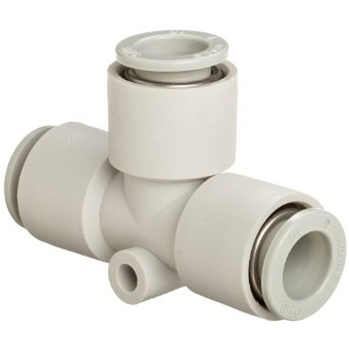T-steekkoppeling - buitendiameter slang tot 16 mm - 3x dezelfde diameter