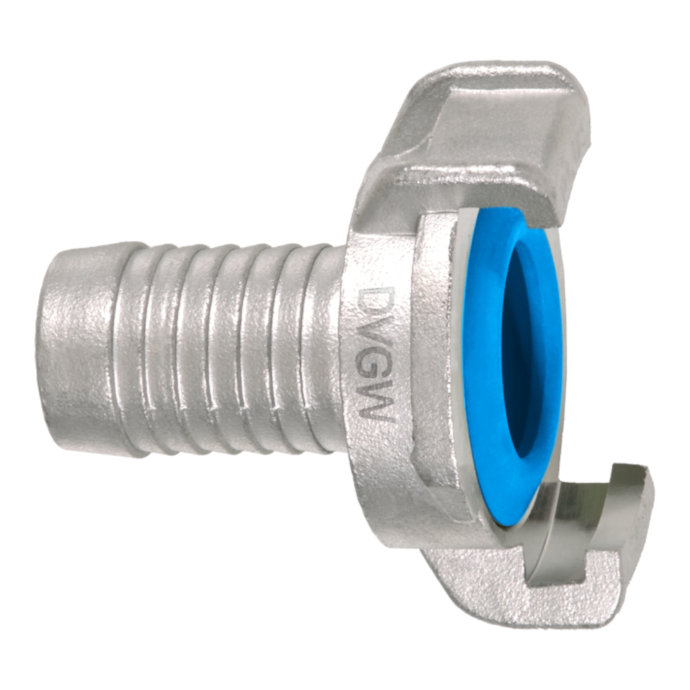 GEKA® plus slangekobling EK - for drikkevann - rustfritt stål - slangestørrelse 1/2" til 1" - pakke med 10 - pris per stykk