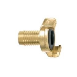 Klokobling - GEKA® plus slangestykker - indvendig slange Ø 10 til 38 mm - messing og rustfrit stål - pris pr.
