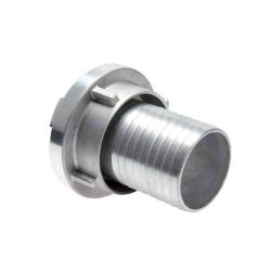 Racor Storz - 52-C - Racor para manguera de PVC o goma, giratorio - Manguera DN 51 mm - Distancia entre levas 66 mm - Aluminio forjado con junta NBR
