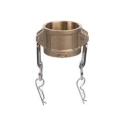 Afsluitdop voor koppeling "LMC" - type K - messing - zonder ketting - maat 1/2" tot 4"