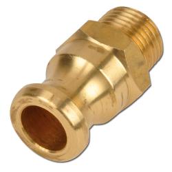Camlok-koppeling type F - vaderdeel - MS - 1/2" tot 6" AG - tot 16 bar