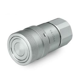 ValCon® steekkoppeling serie VC-FF - mof - verchroomd staal - DN 6 tot 19 - binnendraad G 1/4" tot G 1" - PN tot 350