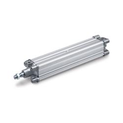 Loppuunmyynti - ISO-sylinteri CP96S - kaksitoiminen - perusversio - pneumaattinen vaimennus - magneetilla - m&auml;nt&auml; &Oslash; 40 mm - isku 750 mm