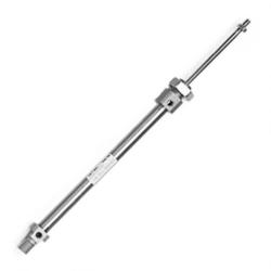 Norm-Zylinder - einfachwirkend - Federkraft einfahrend - Baureihe C85N-S ohne Magnetring - Kolbendurchmesser 20,0 mm - Hub max. 150,0 mm