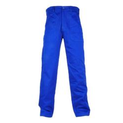 Restposten - Arbeits-Hose "BERNAU" - 100 % Baumwolle - 240 g/m² - Bund mit Gürtelschlaufen - Größe 62 - kornblau