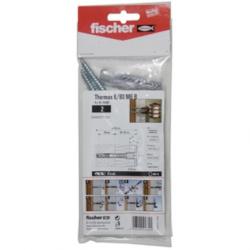 Afstandsmontagesysteem Thermax - Inhoud per 2 UX 10 x 60 / Thermax / SX 5 x 25 / Afdekkappen - Boormaat Ø 10 mm - Boorgatdiepte 140 mm