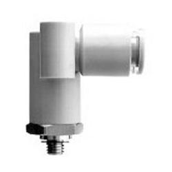 2-voudige insteekhoek - buitendiameter slang 2x Ø 8,0 mm - schroefdraad 1/8"