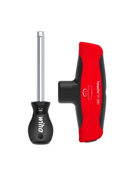 Torque screwdriver with cross handle TorqueFix® T - preset torque limit - hexagon socket 6 mm - tolerance 6%