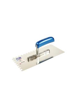 Glättekelle - roestvrij - getand - 280 mm