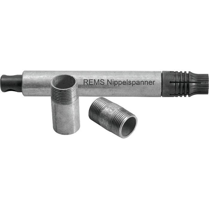 Nippelspanner "REMS" - 3/8" tot 2" - handmatig inwendig spannend