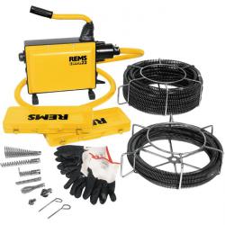 Rohrreiniger elektr. - REMS Cobra Set - 750W - Ø20 bis 250mm - für Arbeitslängen