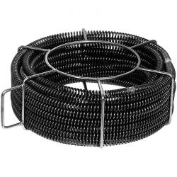 Rohrreinigungsspirale im Spiralenkorb - für Rohre von 25 bis 250 mm - für REMS C