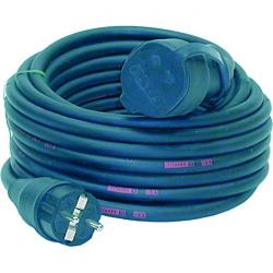 Cable de prolongación 230 V corriente alterna - IP 44 - 5 m a 25 m