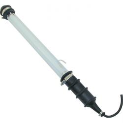 Fluorescent hand lamp IP 55 - 8 watts watersplash safe
