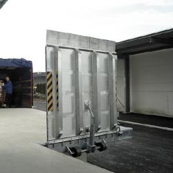 Lastbrygga - typ FBA - skjutbar - 4500 kg - till 2,31 m längd