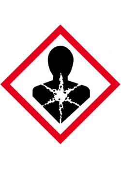 GHS-etiketten "Kankerverwekkend, mutageen"