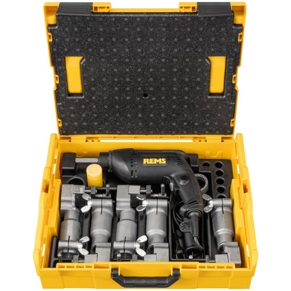 REMS Twist Set - Ensanchador de tubo eléctrico - para tubo Ø 12 a 22 mm o 3/8 a 7/8 pulgadas - en L-BOXX - Precio por juego