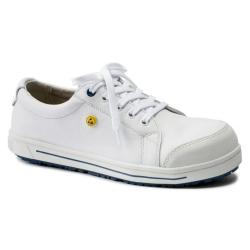 Birkenstock - QS 500 ESD skyddssko - naturläder - vit - storlekar 35 till 48 - pris per par