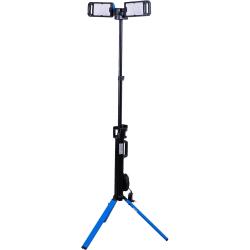 Projecteur de travail LED - Hybrid Duo-SMD - avec tr&eacute;pied - temp&eacute;rature de couleur de 4 000 &agrave; 7 000 K