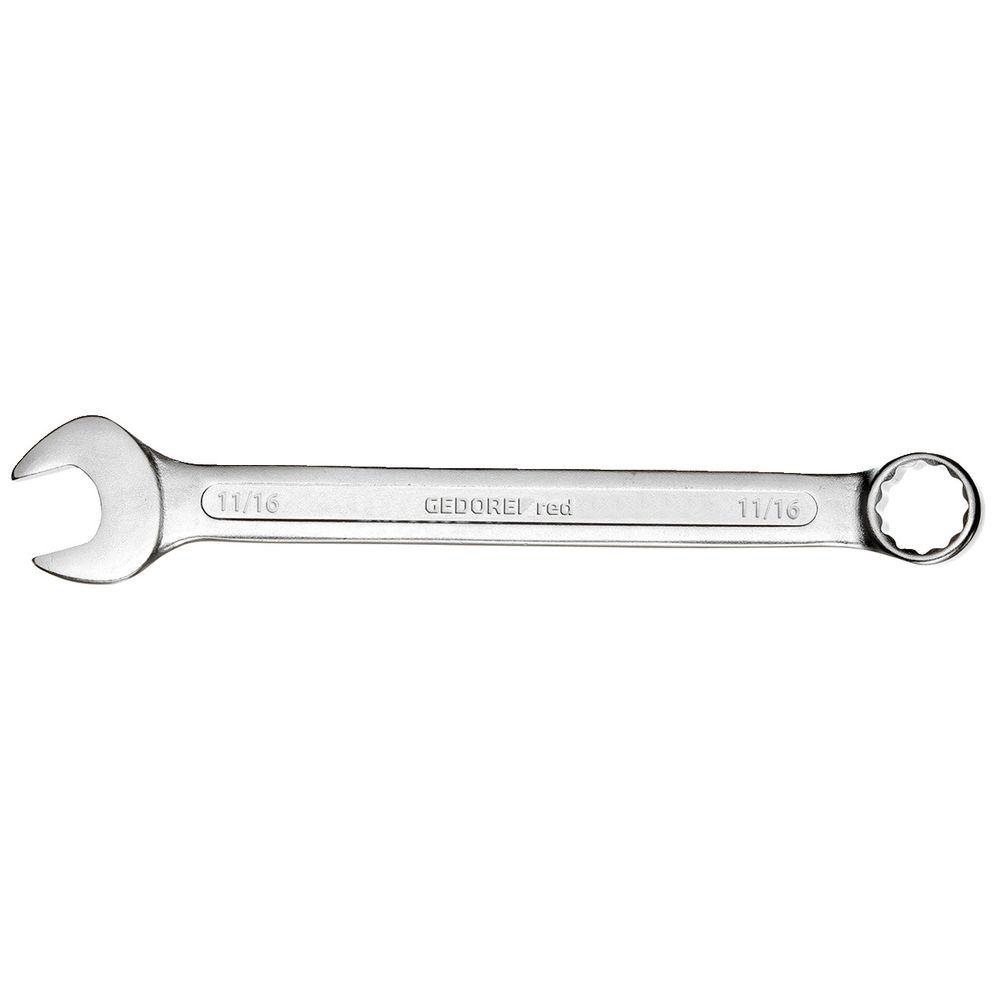 Gedore rojo Llave combinada - ejecución imperial - varios tamaños - Precio por unidad Tamaños - precio por pieza