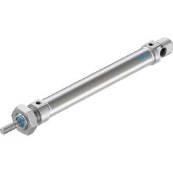 FESTO - DSNU-PPV-A - rund cylinder - ISO 6432 - dæmpning justerbar på begge sider - op til 10 bar - stempel Ø 16 til 63 mm - slaglængde 10 til 500 mm