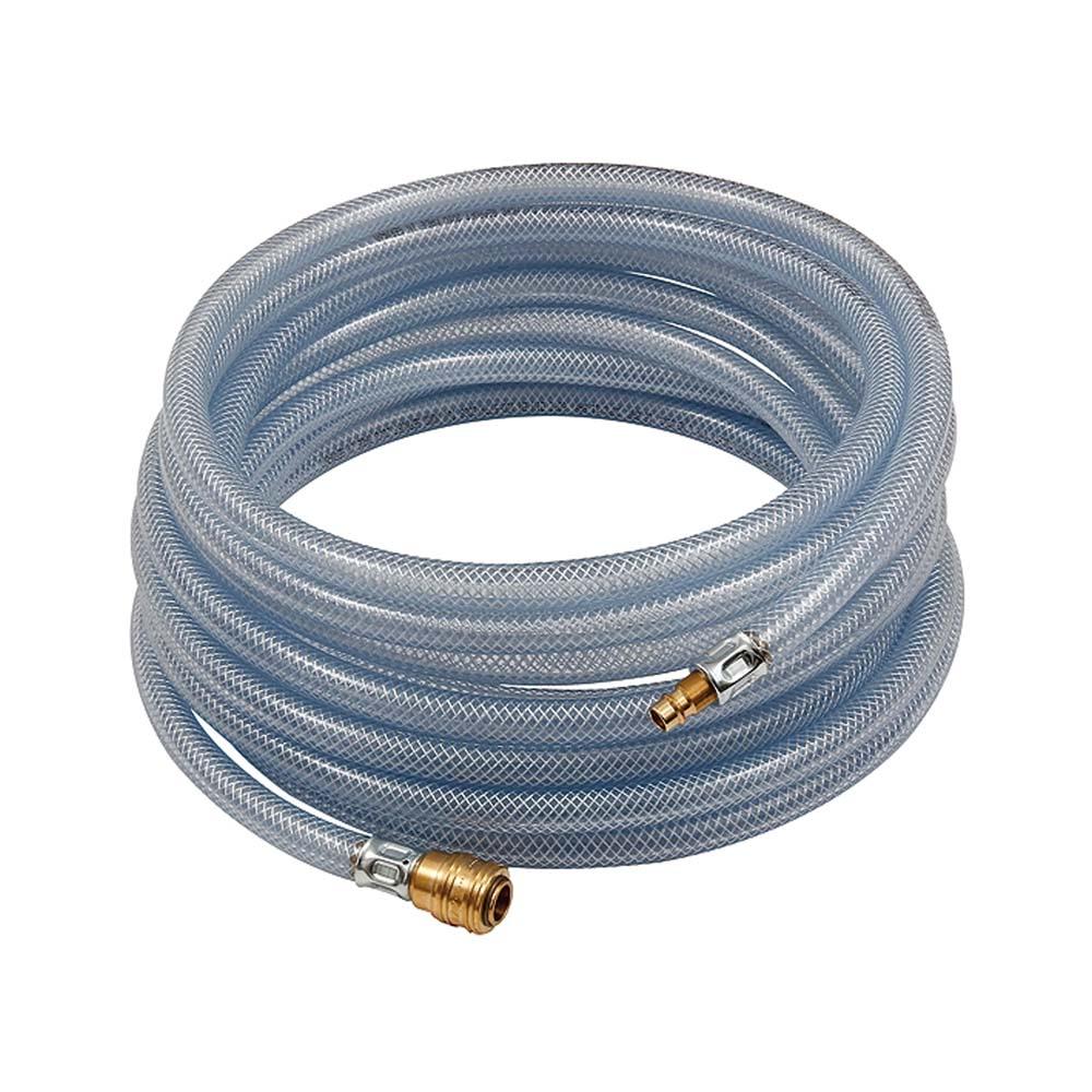 PVC-persluchtslang - met koppeling en stekker - binnendiameter 6 tot 9 mm - 5 tot 20 m - prijs per rol