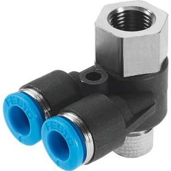 FESTO - QSYTF - Distribuidor múltiple - Carcasa PBT - Rosca G o R - 1/8" a 1/2" - Manguera Ø 6 a 12 mm - Precio por unidad