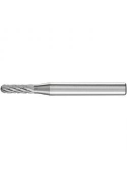Frässtift - PFERD - Hartmetall - Schaft-Ø 6 mm - Walzenrundform - Zahnung 1 bis 5