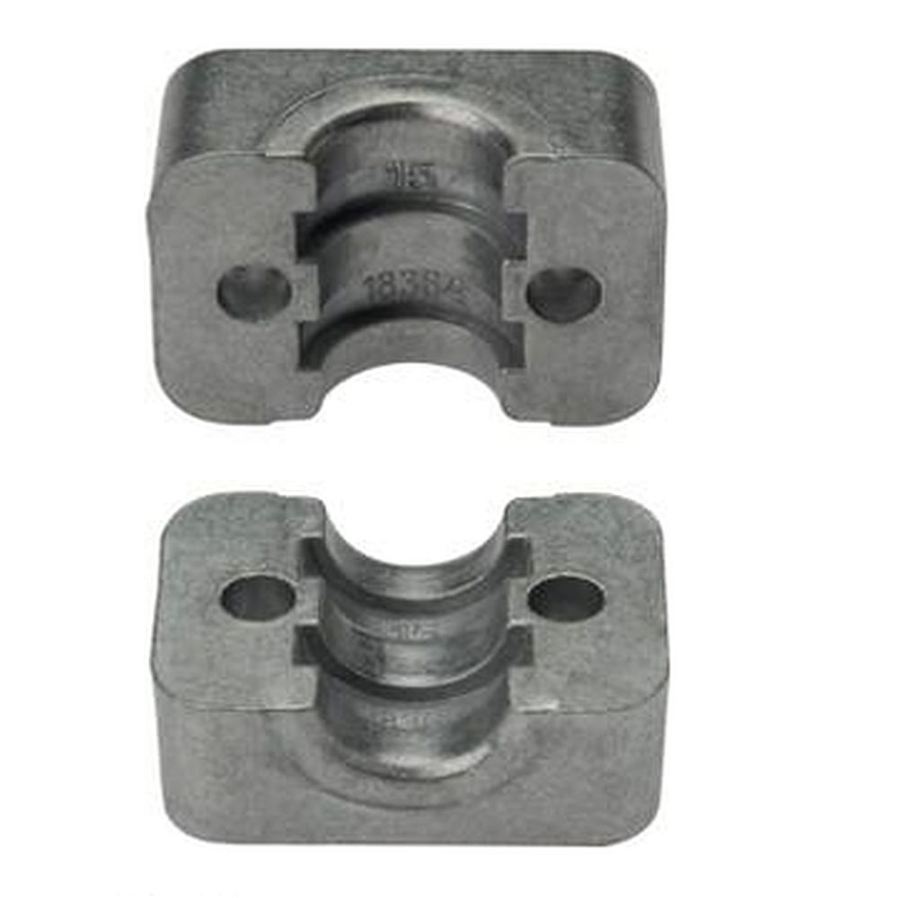 Para szczęk zaciskowych do obejm rurowych - aluminium - seria lekka 1 do 6 - rura Ø 6 do 50,8 mm - cena za zestaw