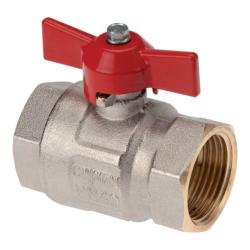 Kugelhahn - messing - kurz - voller Durchgang - Anschluss G 1/4"