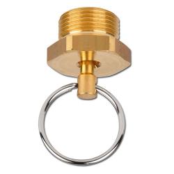 valvola di scarico per contenitori- filettatura M 22 x 1,5 mm - PN 20